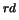 $^{rd}$